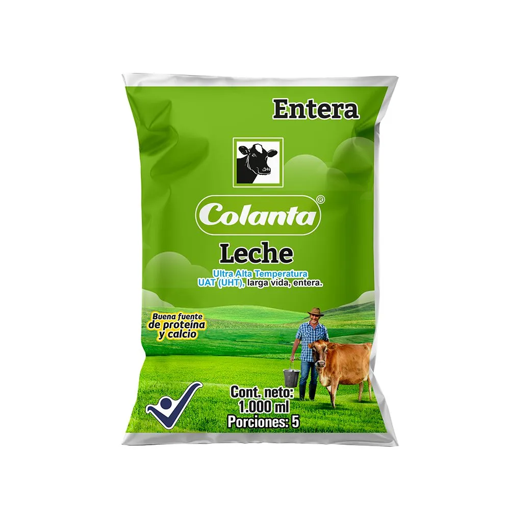 Leche COLANTA uht entera (1000 ml)